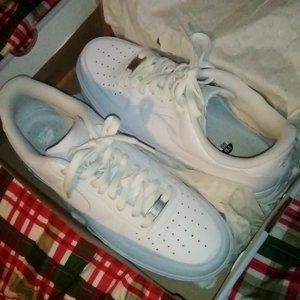 White Air Force Ones size 11 men's